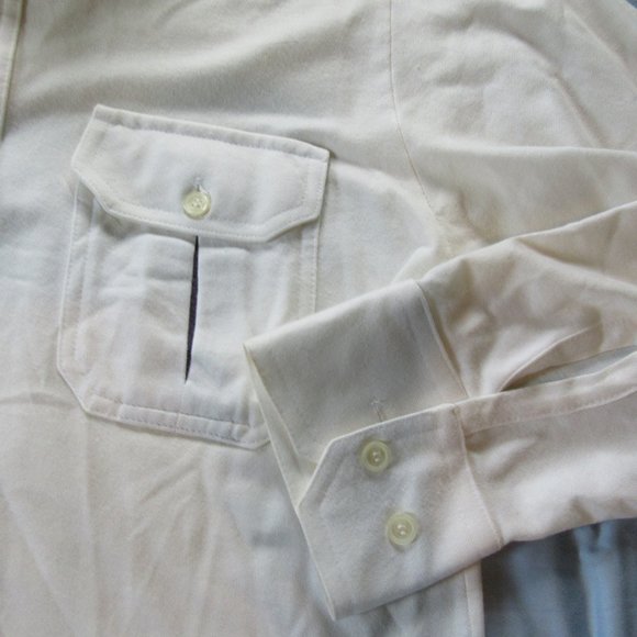 Mens Vtg Parker of Vienna Long Sleeve Button Down Shirt Sz M - Picture 2 of 5